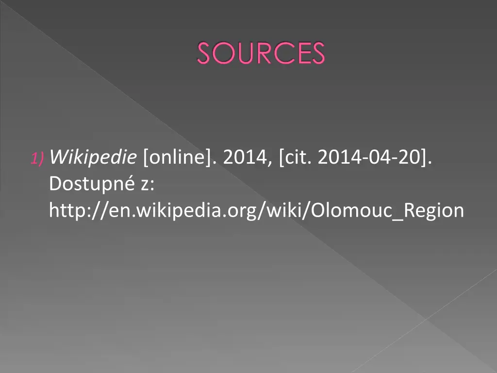 sources