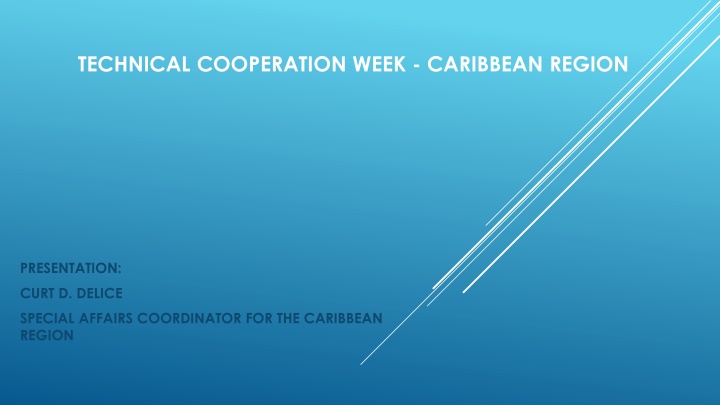 technical cooperation week caribbean region
