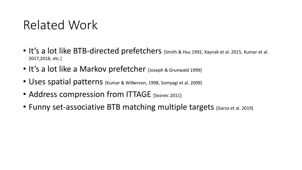 related work