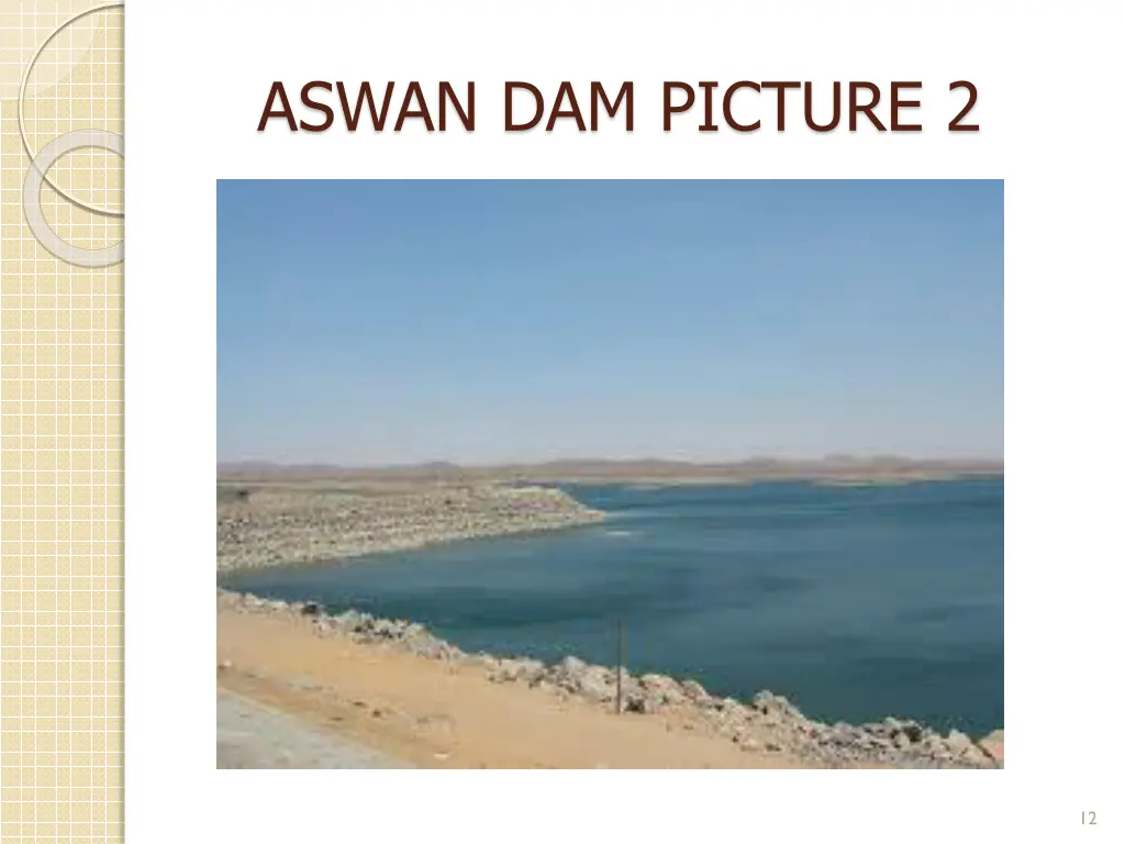 aswan dam picture 2