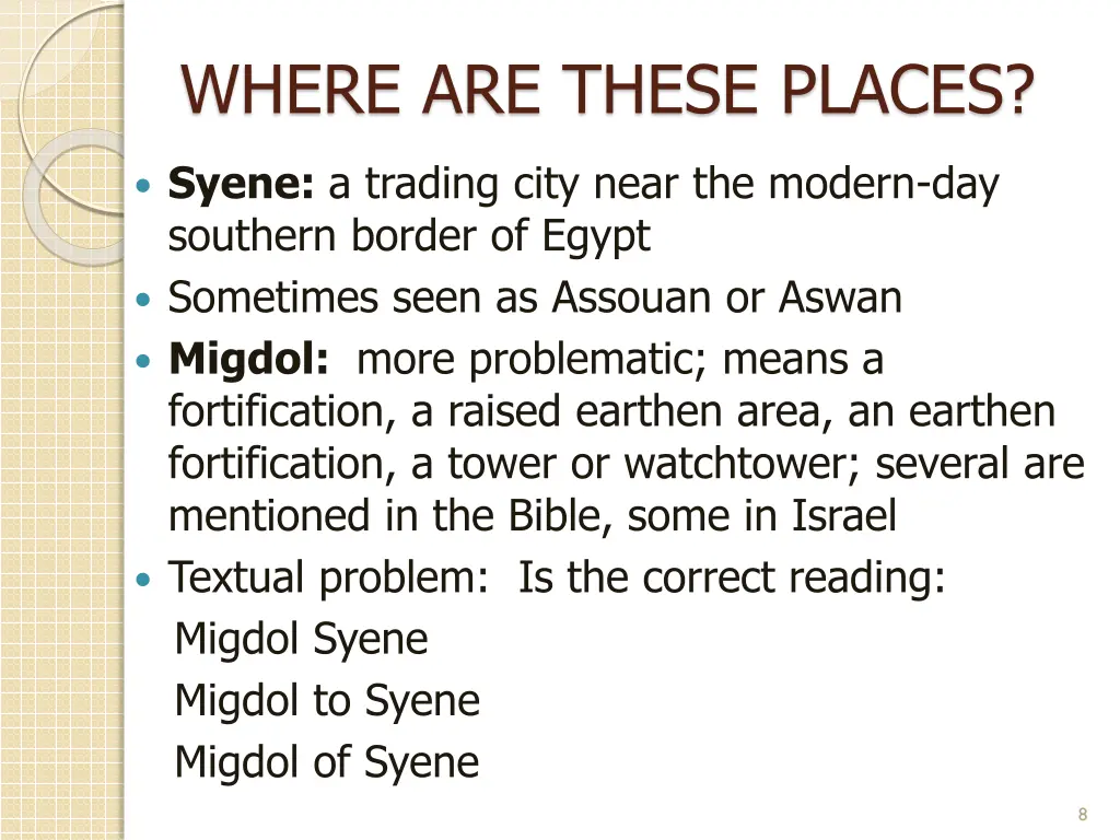 where are these places