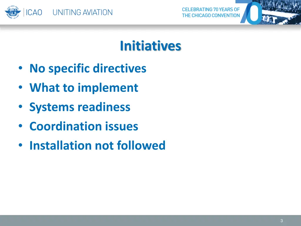 initiatives