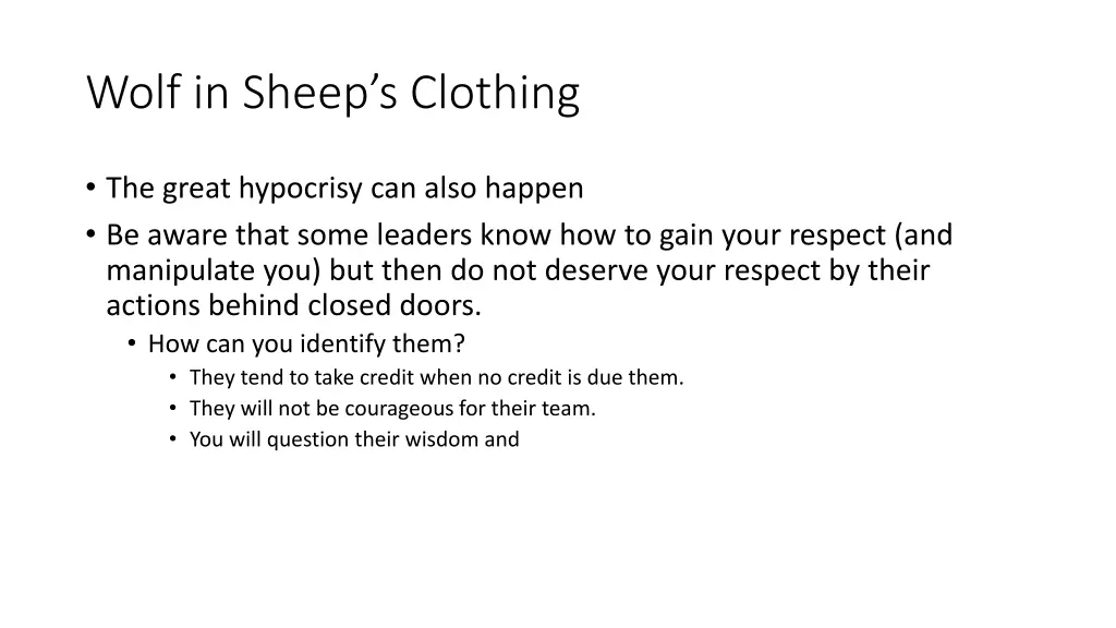 wolf in sheep s clothing
