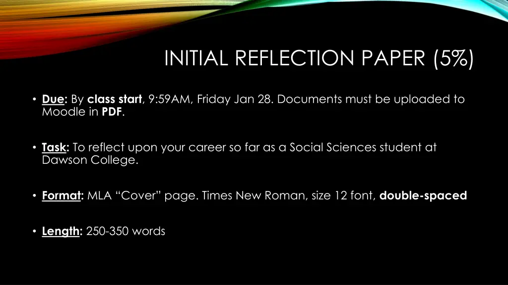 initial reflection paper 5