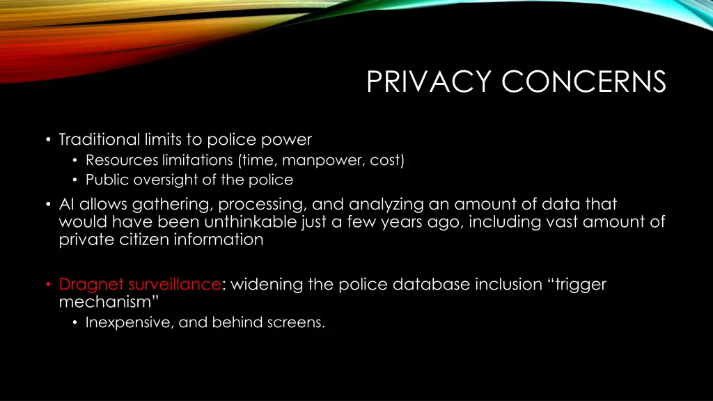 privacy concerns