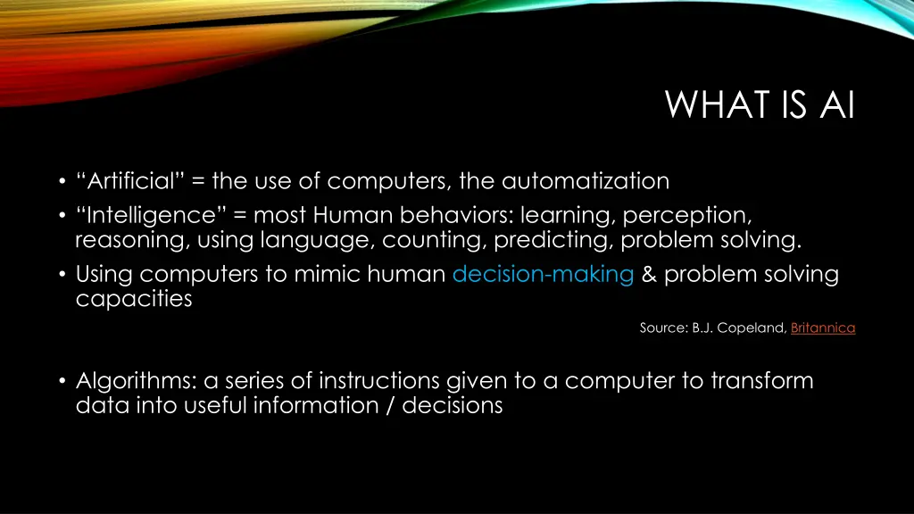 what is ai