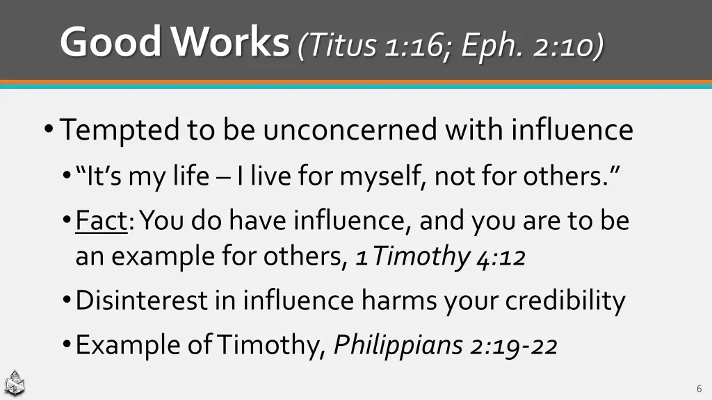 good works titus 1 16 eph 2 10