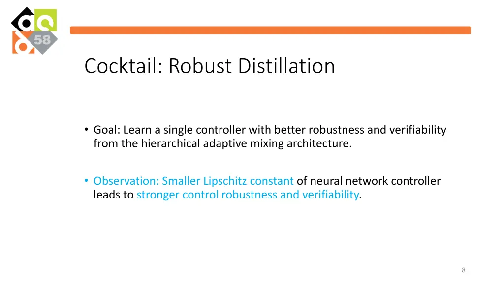 cocktail robust distillation