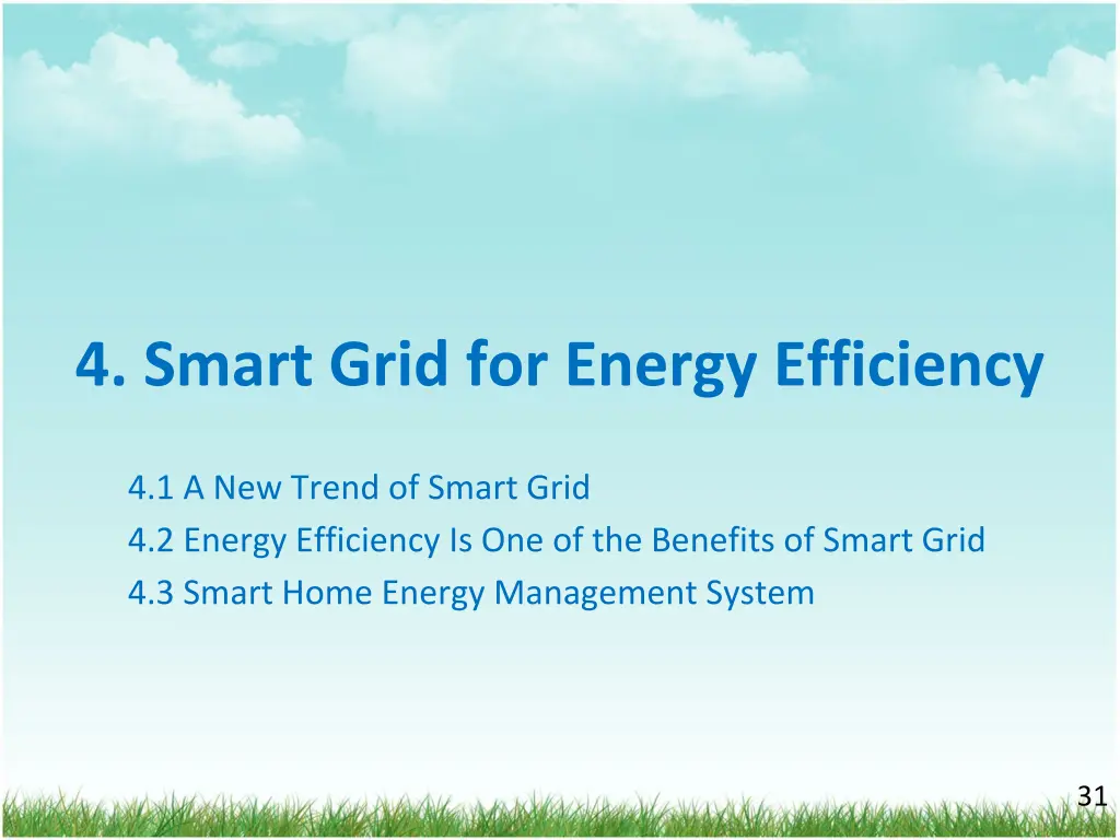 4 smart grid for energy efficiency