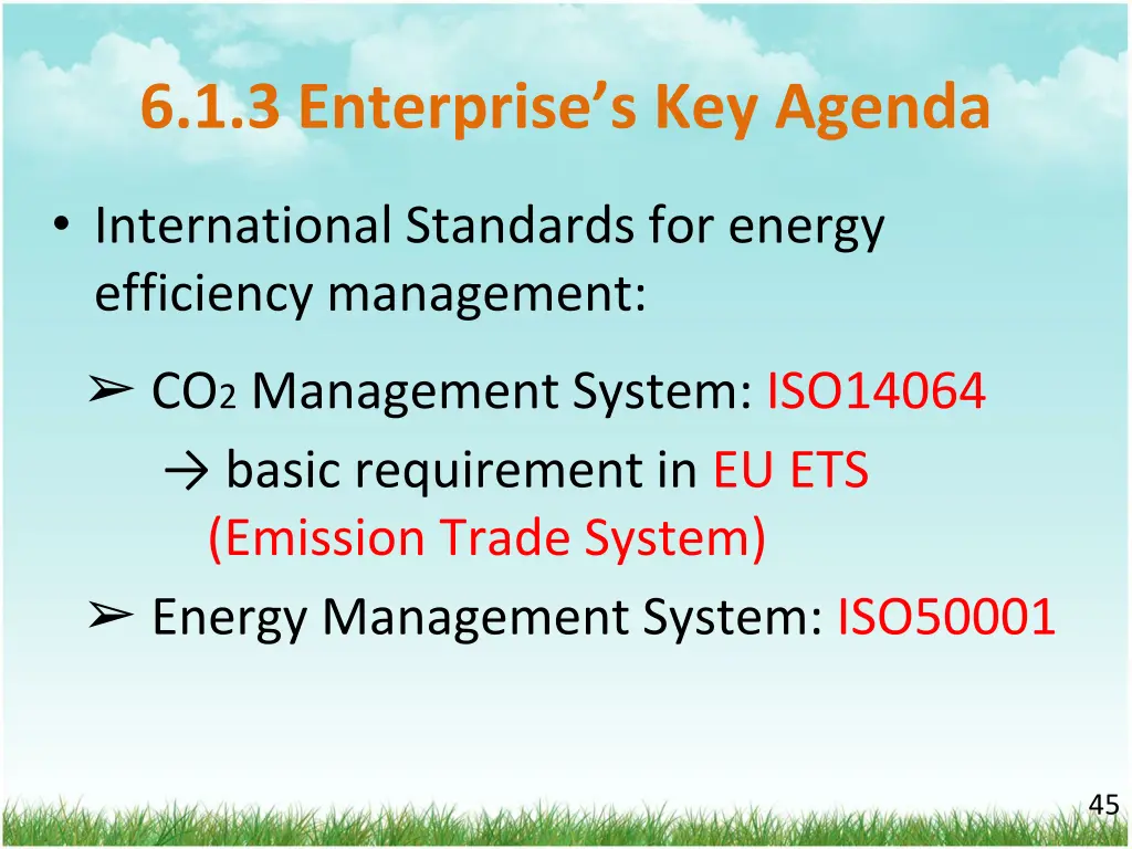 6 1 3 enterprise s key agenda