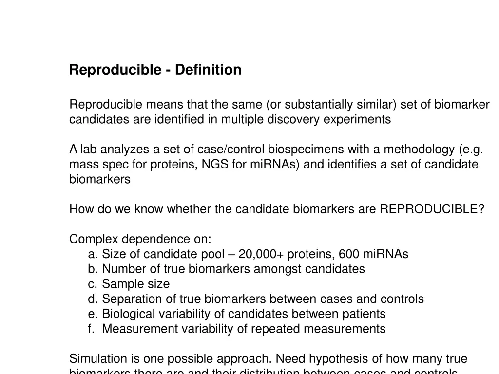 reproducible definition
