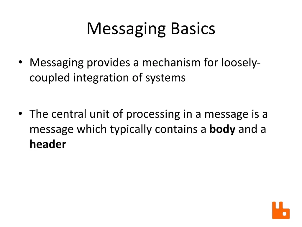 messaging basics 1