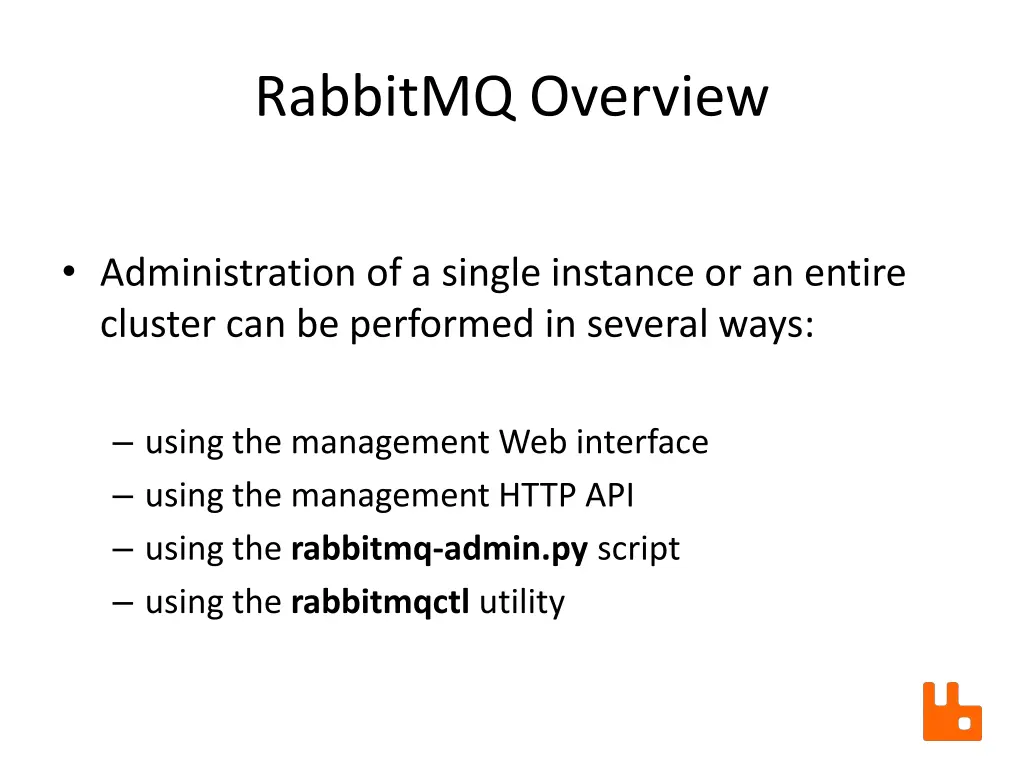 rabbitmq overview 18
