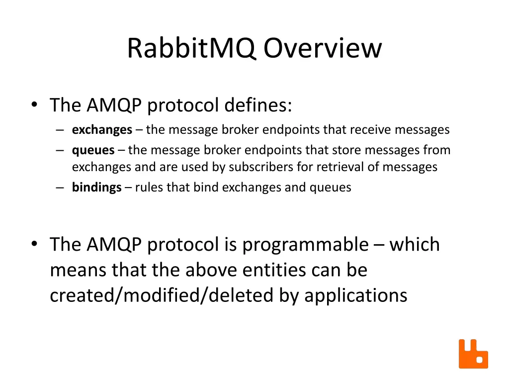 rabbitmq overview 2