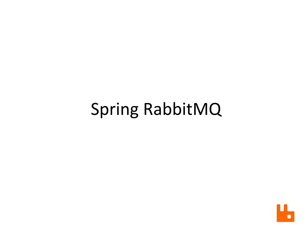 spring rabbitmq 1