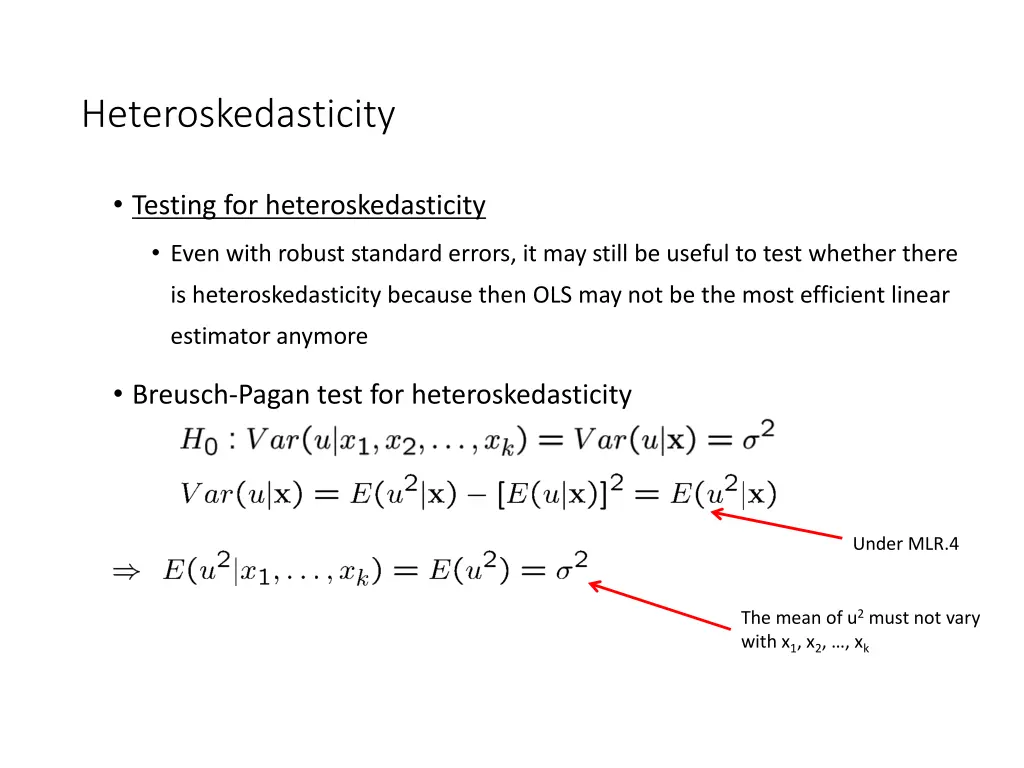 heteroskedasticity 4