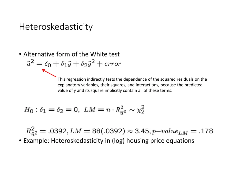 heteroskedasticity 8