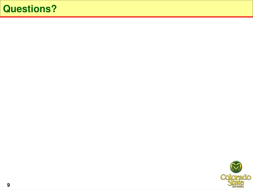 questions