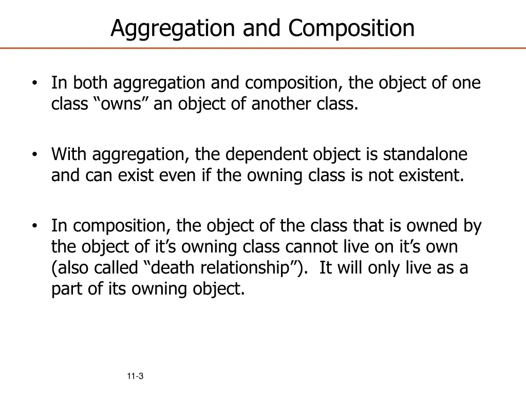 aggregation and composition 1