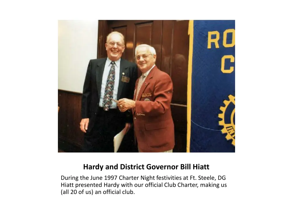 hardy and district governor bill hiatt
