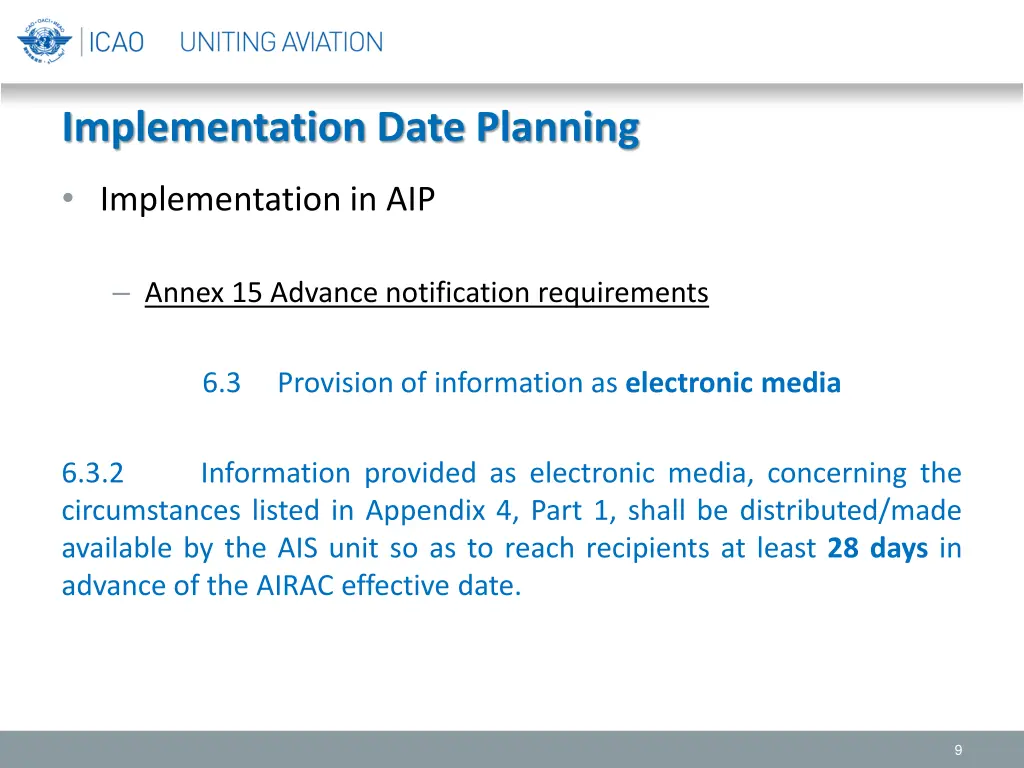 implementation date planning 5