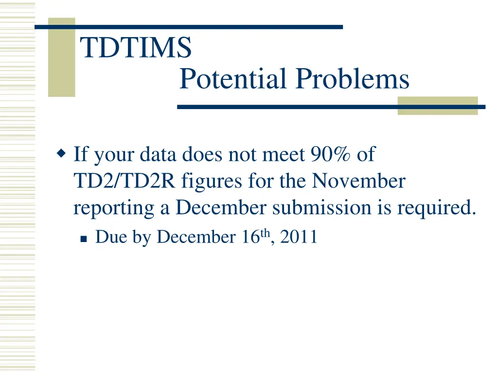 tdtims 1