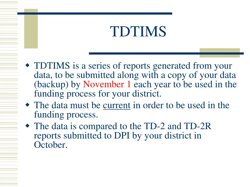 tdtims