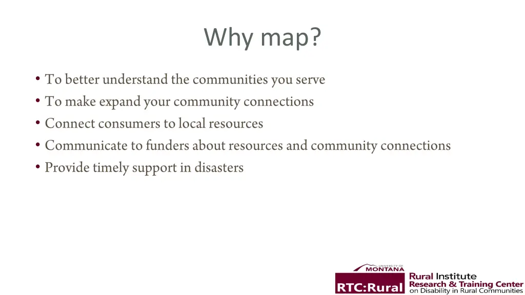 why map