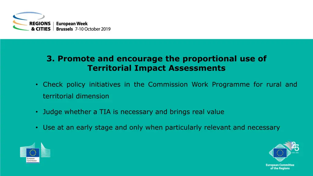 3 promote and encourage the proportional