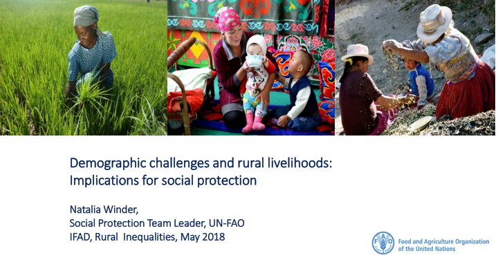 demographic challenges and rural livelihoods