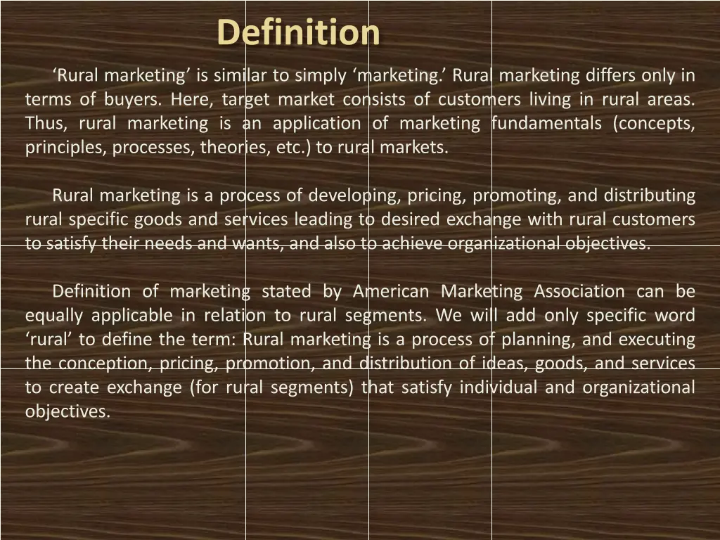 definition