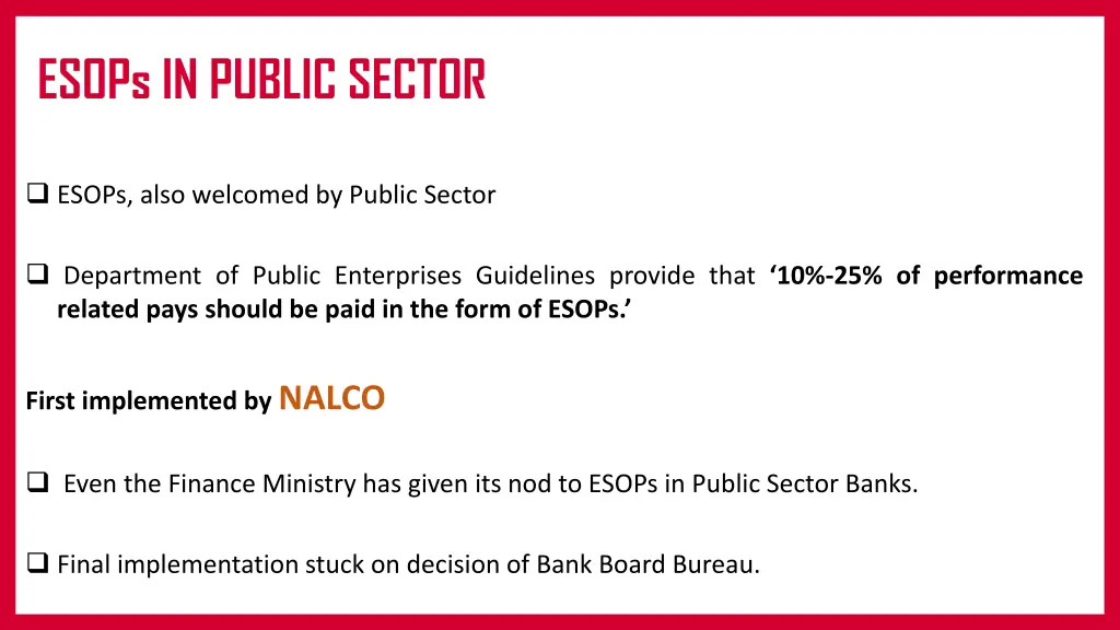 esops in public sector