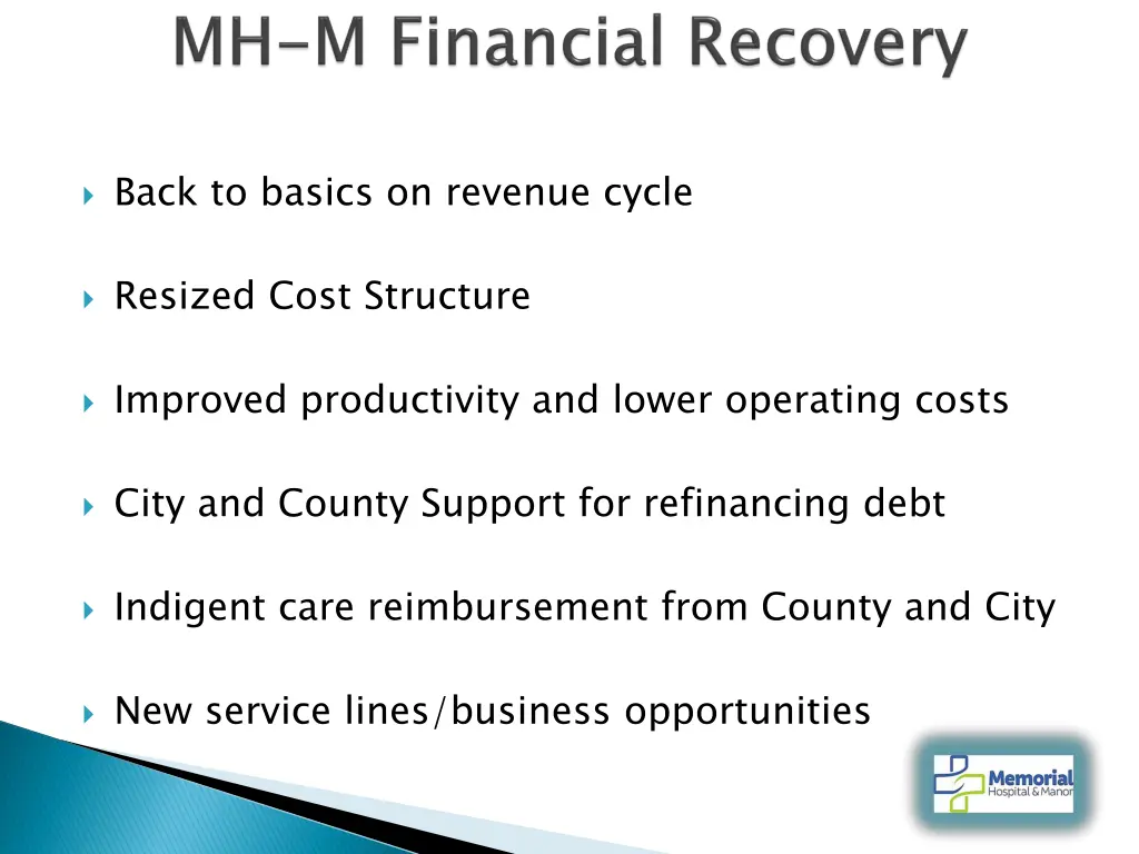 back to basics on revenue cycle