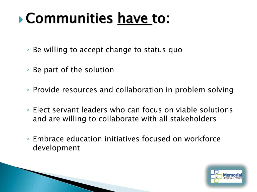 communities