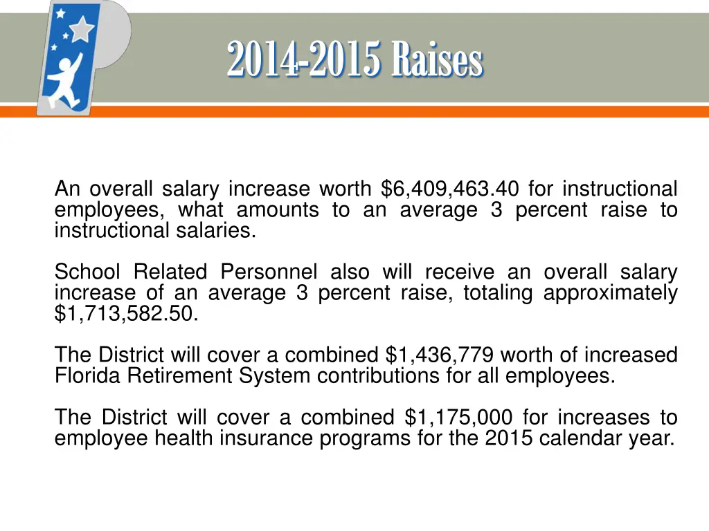 2014 2015 raises