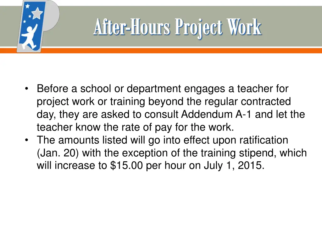 after hours project work