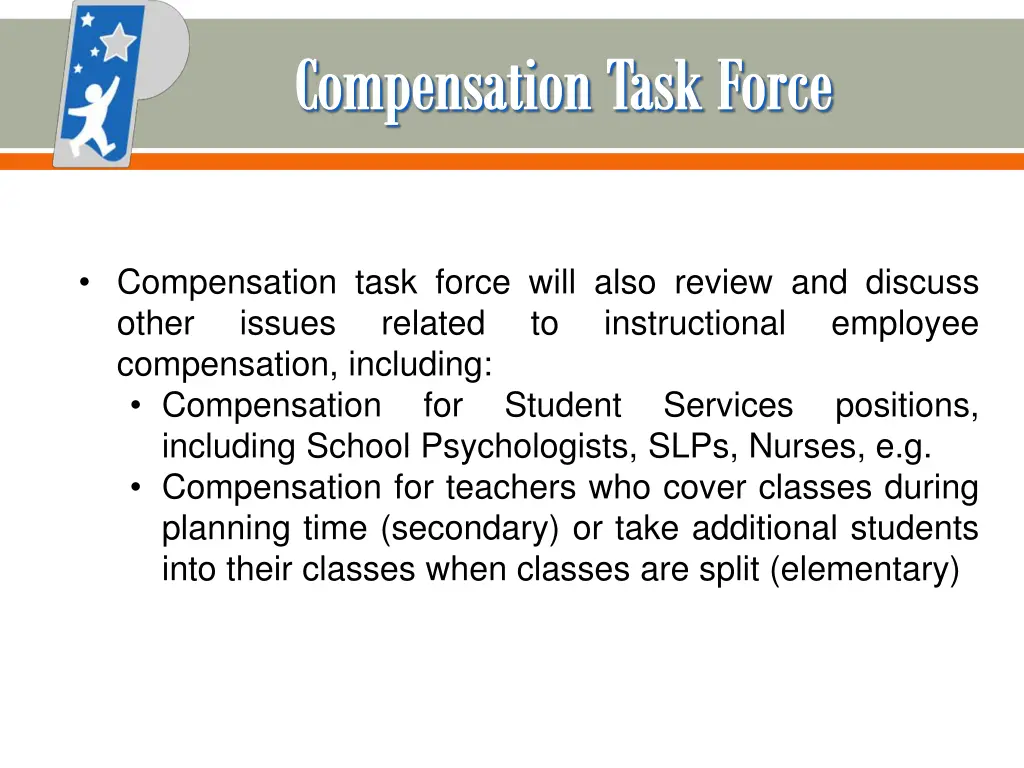 compensation task force