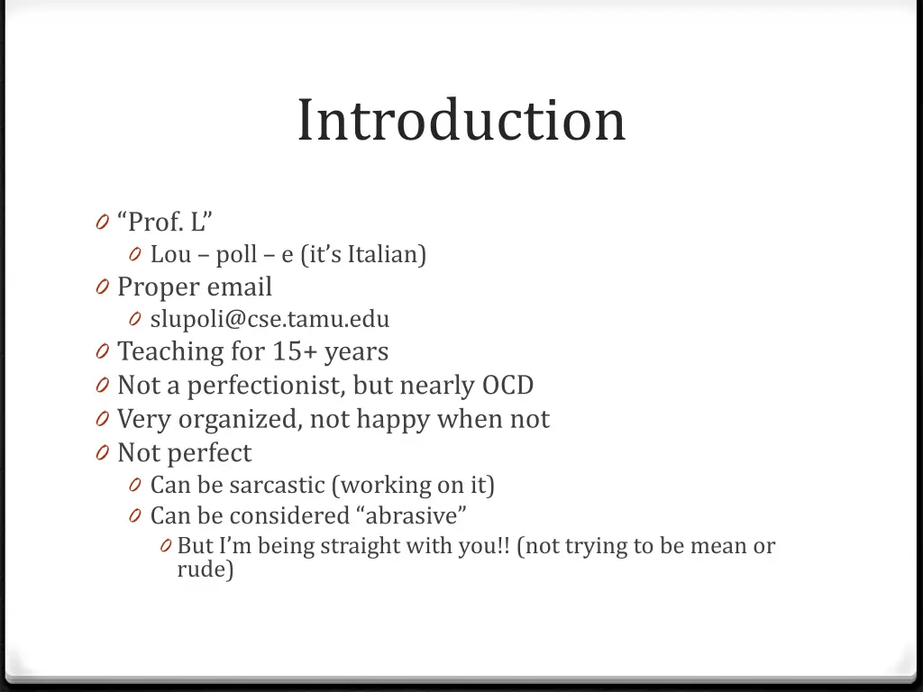 introduction