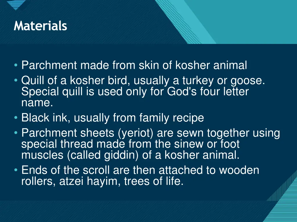 click to edit master title style materials