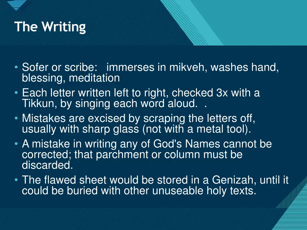 click to edit master title style the writing