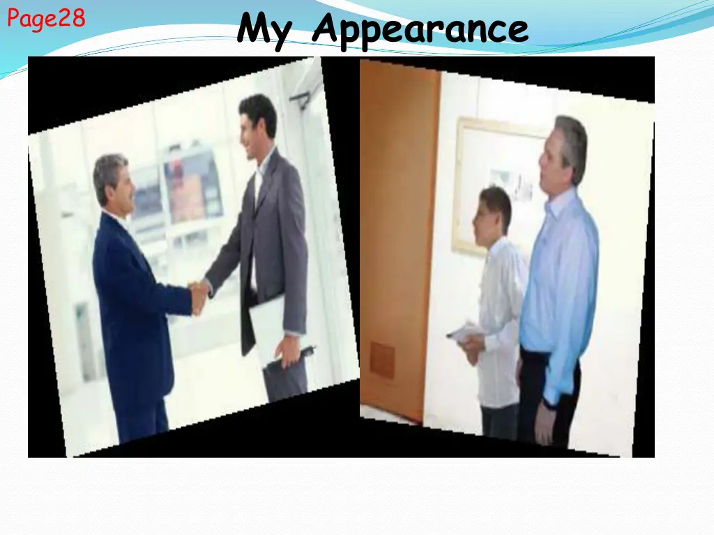 my appearance