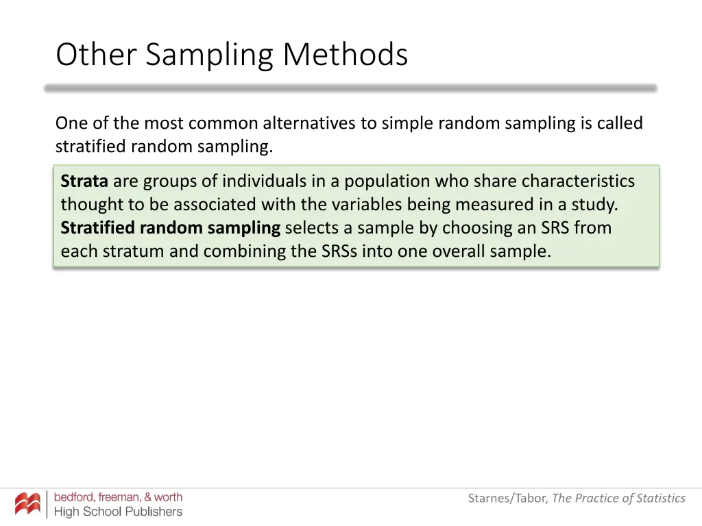 other sampling methods 1