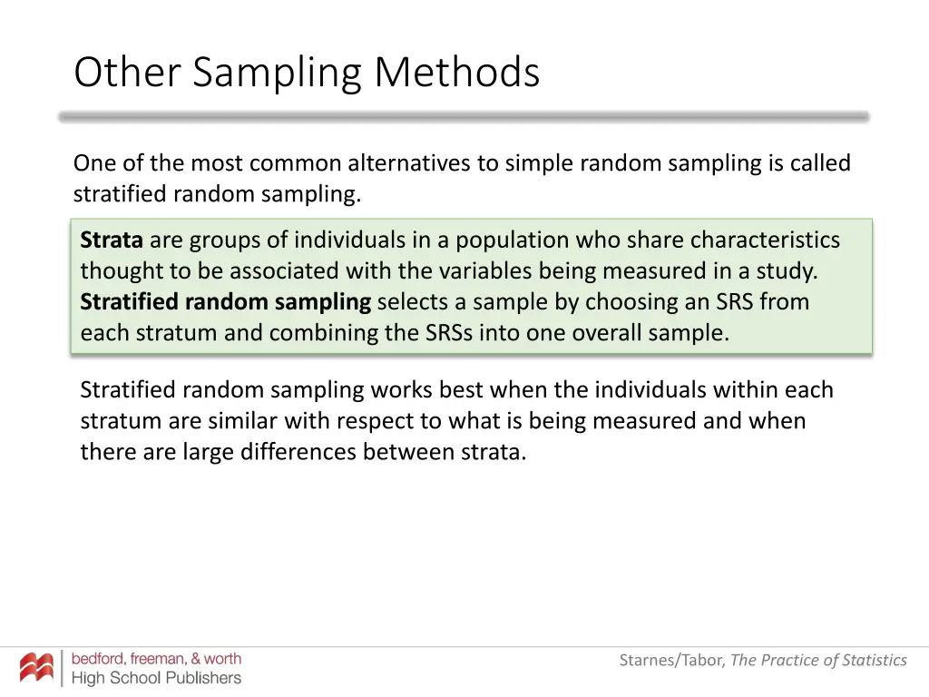 other sampling methods 2