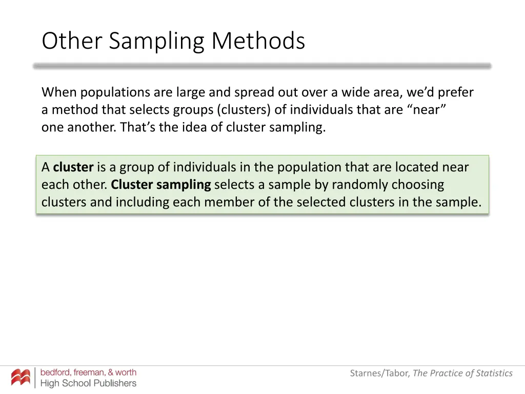 other sampling methods 5