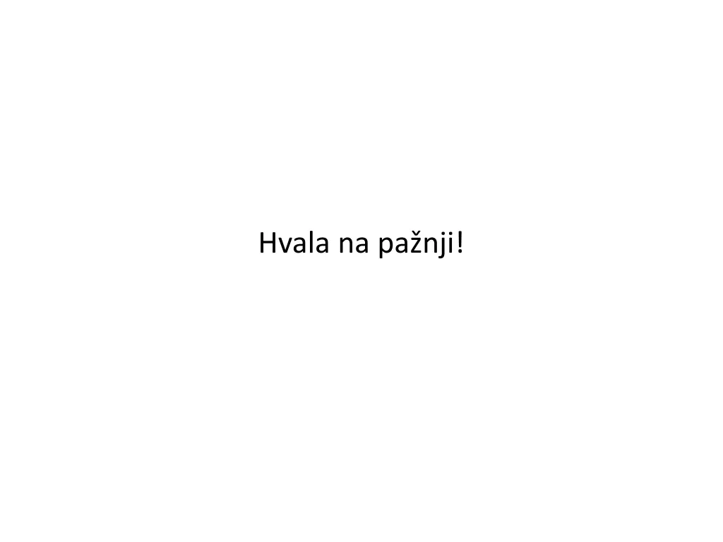 hvala na pa nji