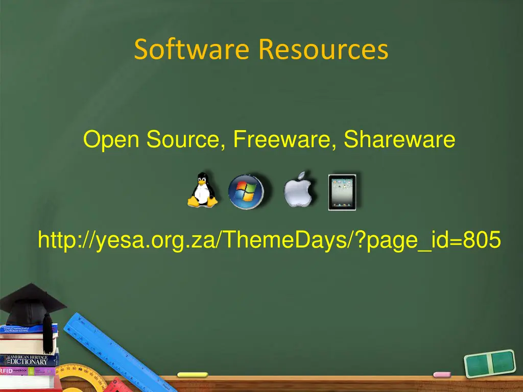 software resources
