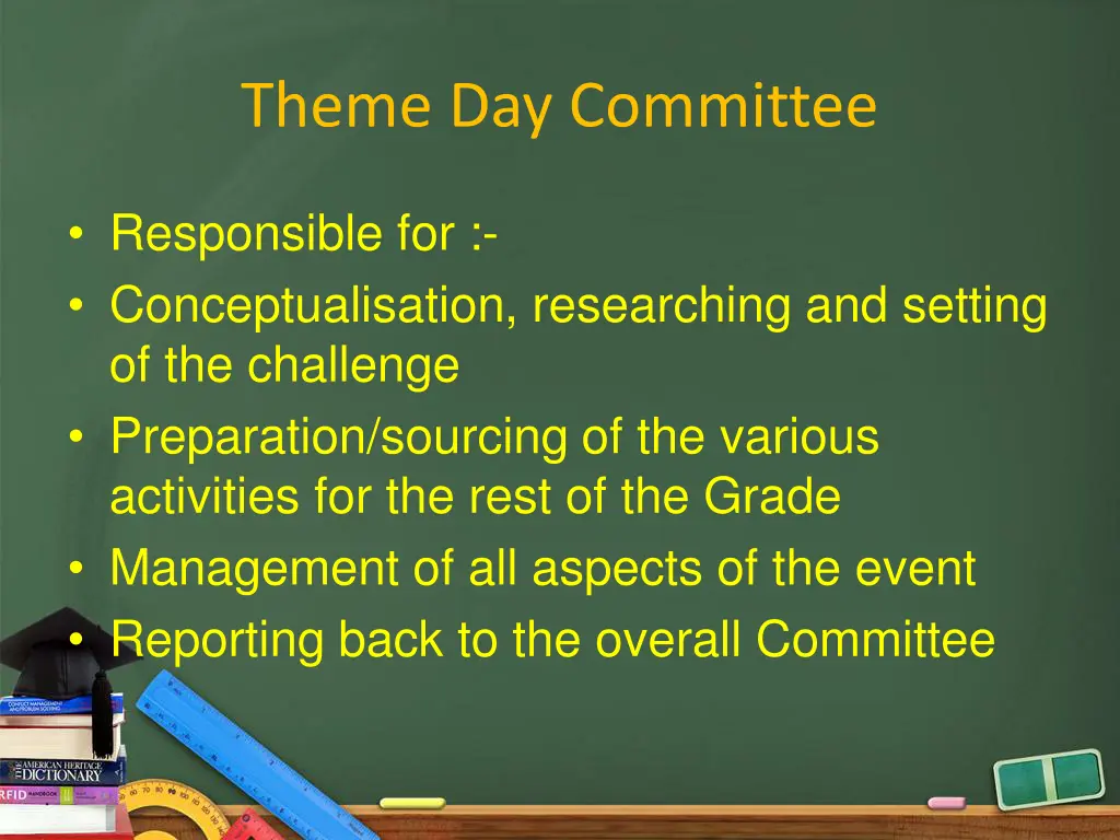 theme day committee