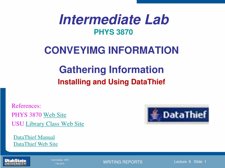 intermediate lab phys 3870