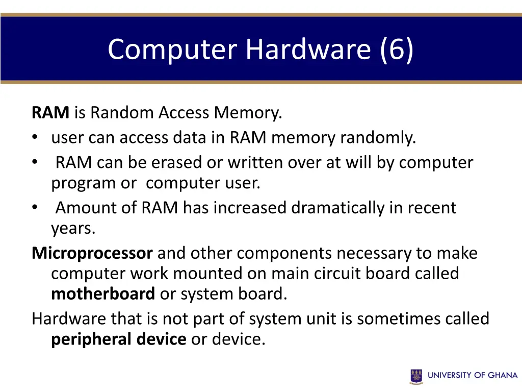 computer hardware 6