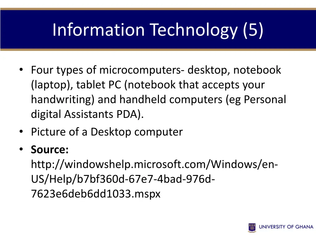 information technology 5